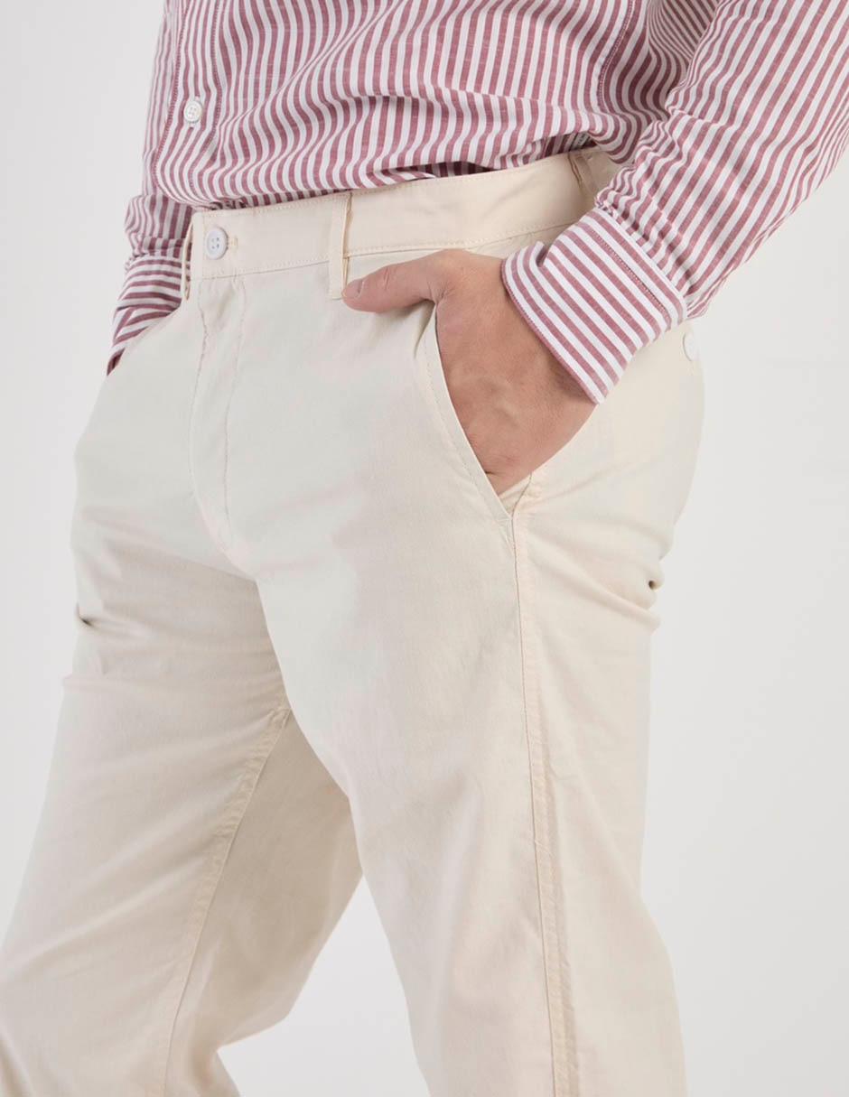 Pantalón chino slim Dockers de algodón para hombre
