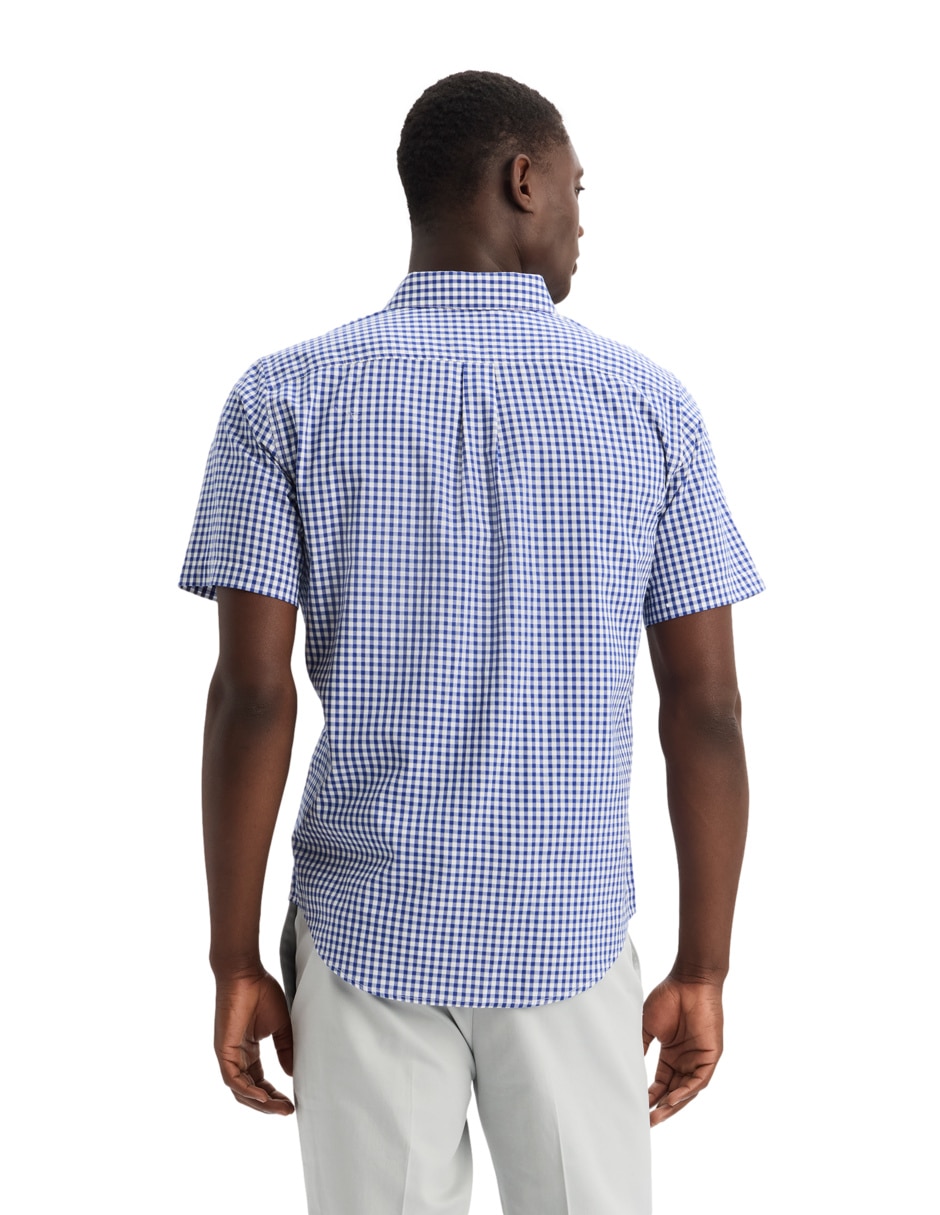 Camisa casual Dockers de algodón manga corta para hombre