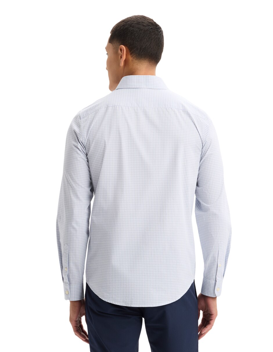 Camisa casual Dockers de algodón manga larga para hombre