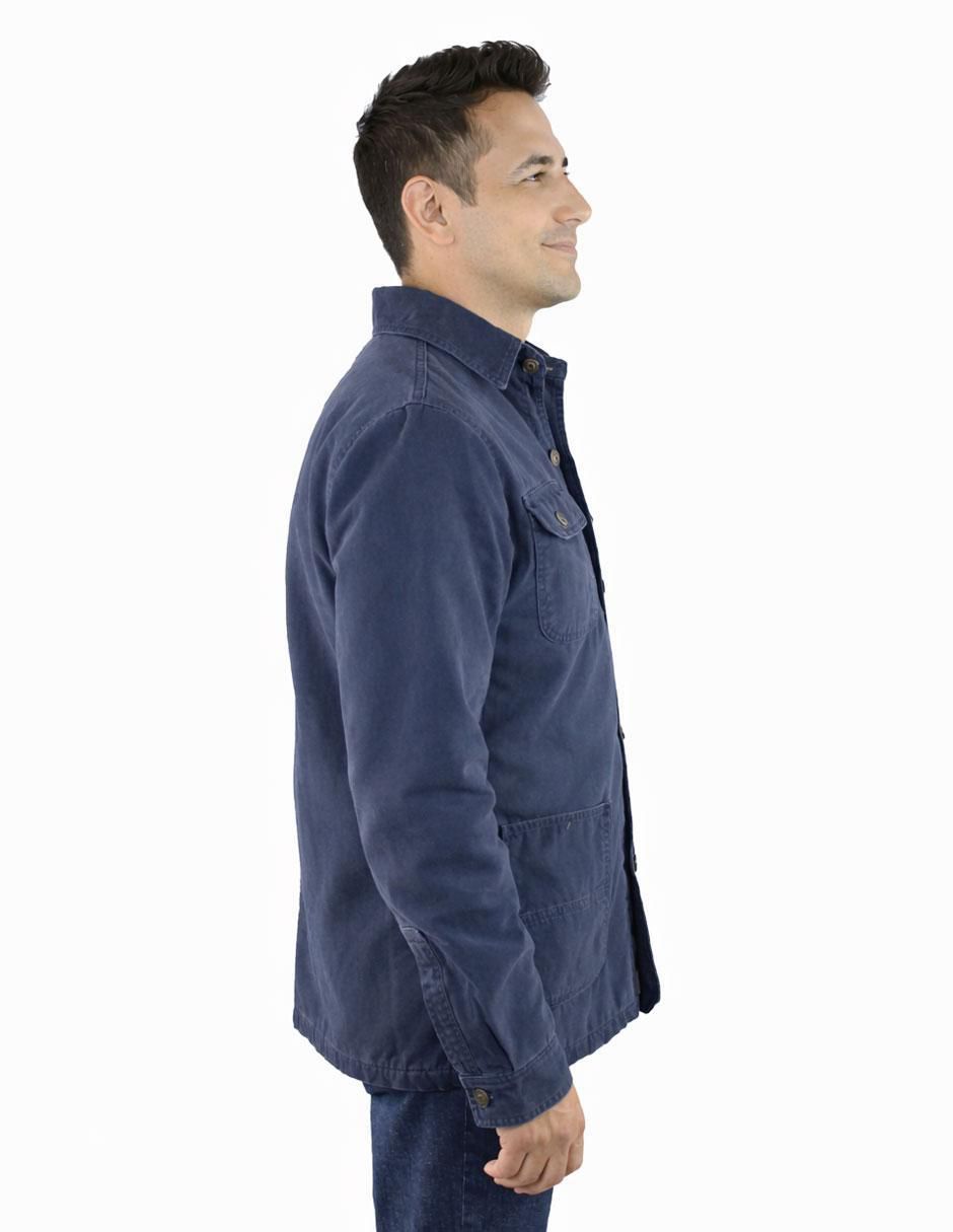 Chamarra casual con bolsillos para hombre 3