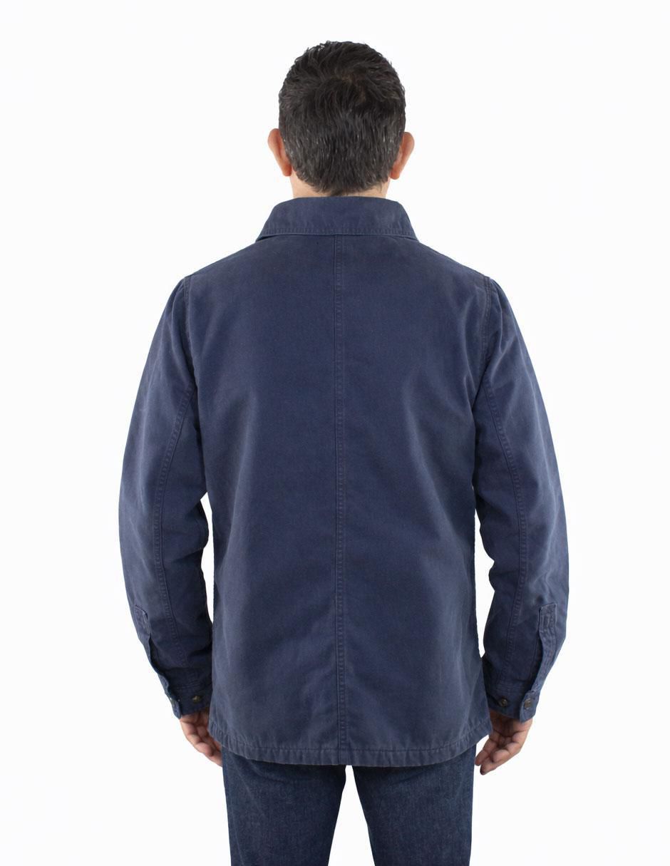 Chamarra casual con bolsillos para hombre 4