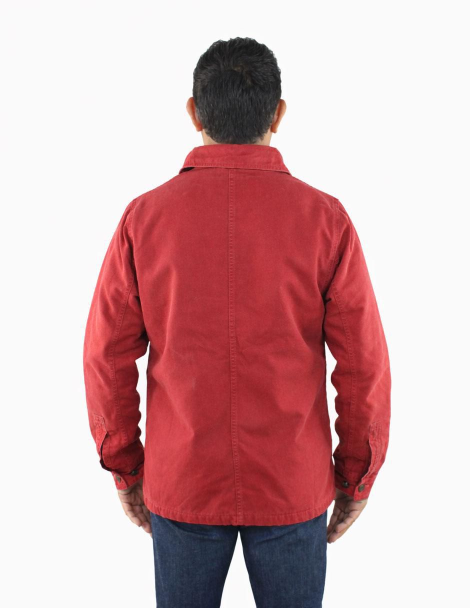 Chamarra casual con bolsillos para hombre 4
