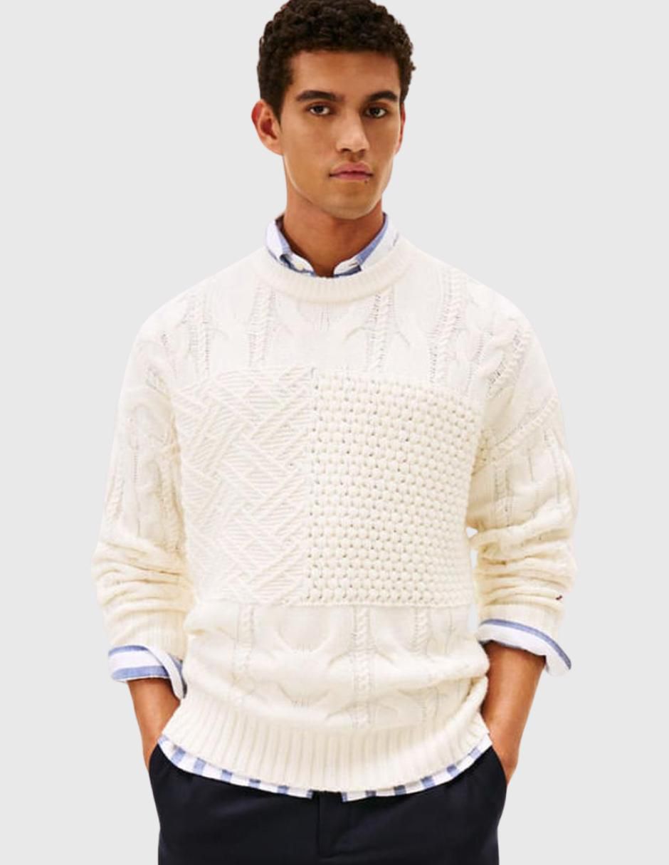 Suéter cuello redondo para hombre Suéter cuello redondo para hombre