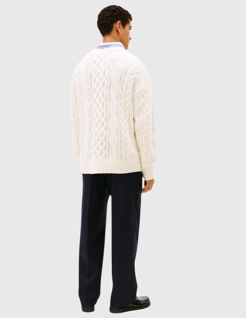 Suéter cuello redondo para hombre 4