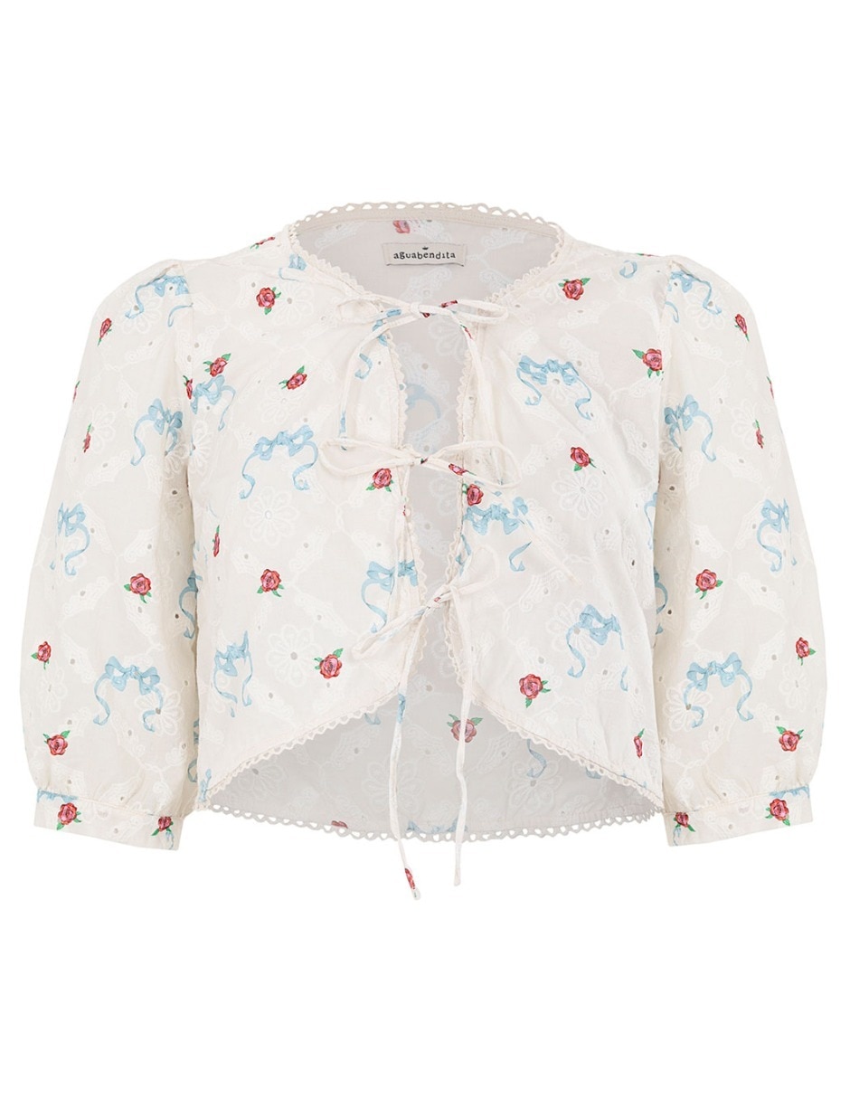Blusa manga 3/4 para mujer 2