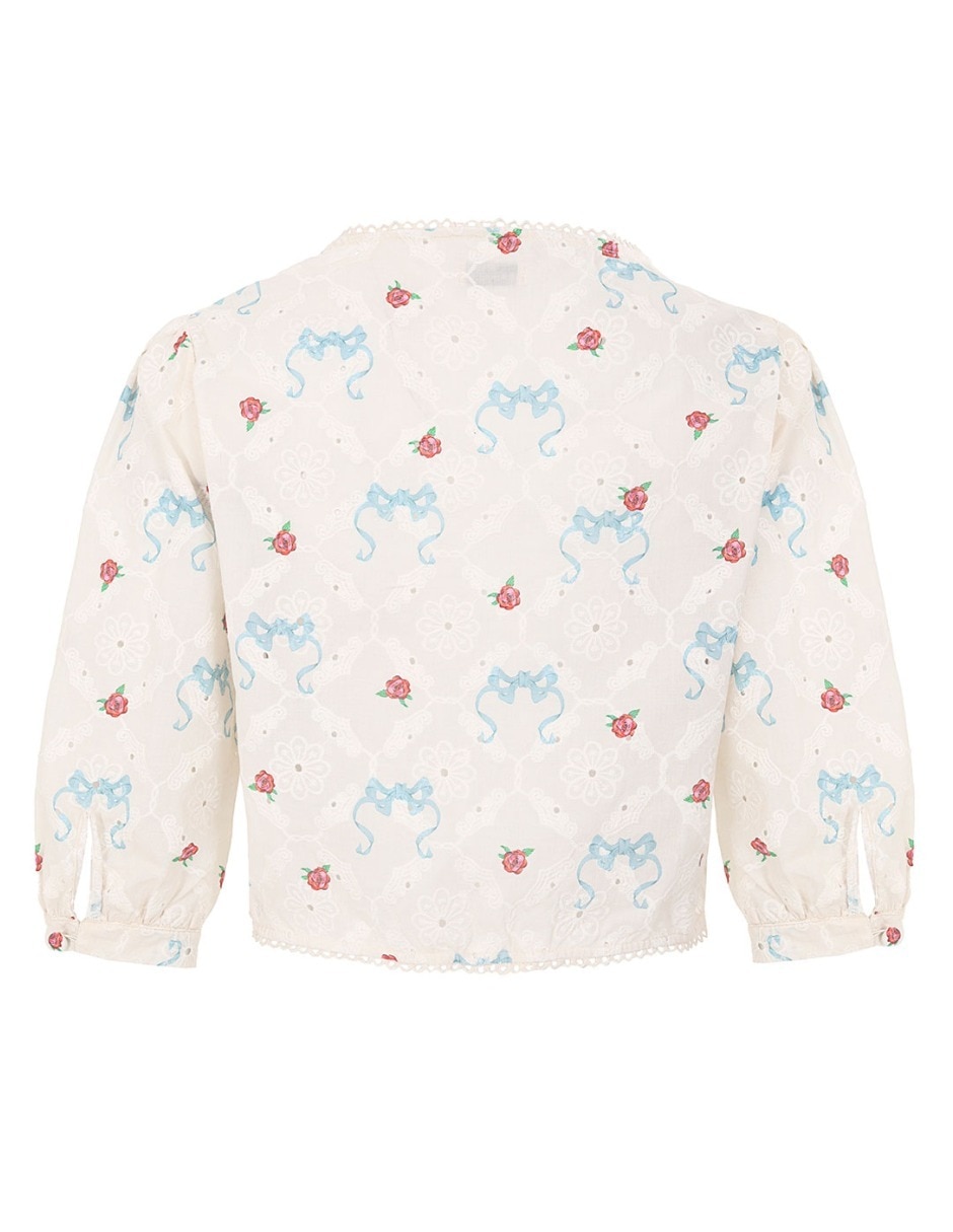 Blusa manga 3/4 para mujer 4