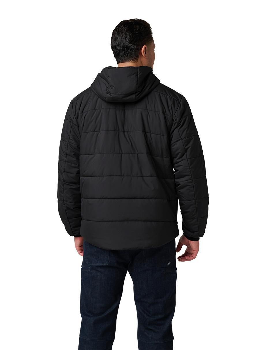 Chamarra casual impermeable con capucha para hombre 3