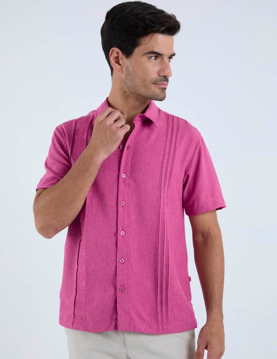 Guayabera 5519c regular polié 2