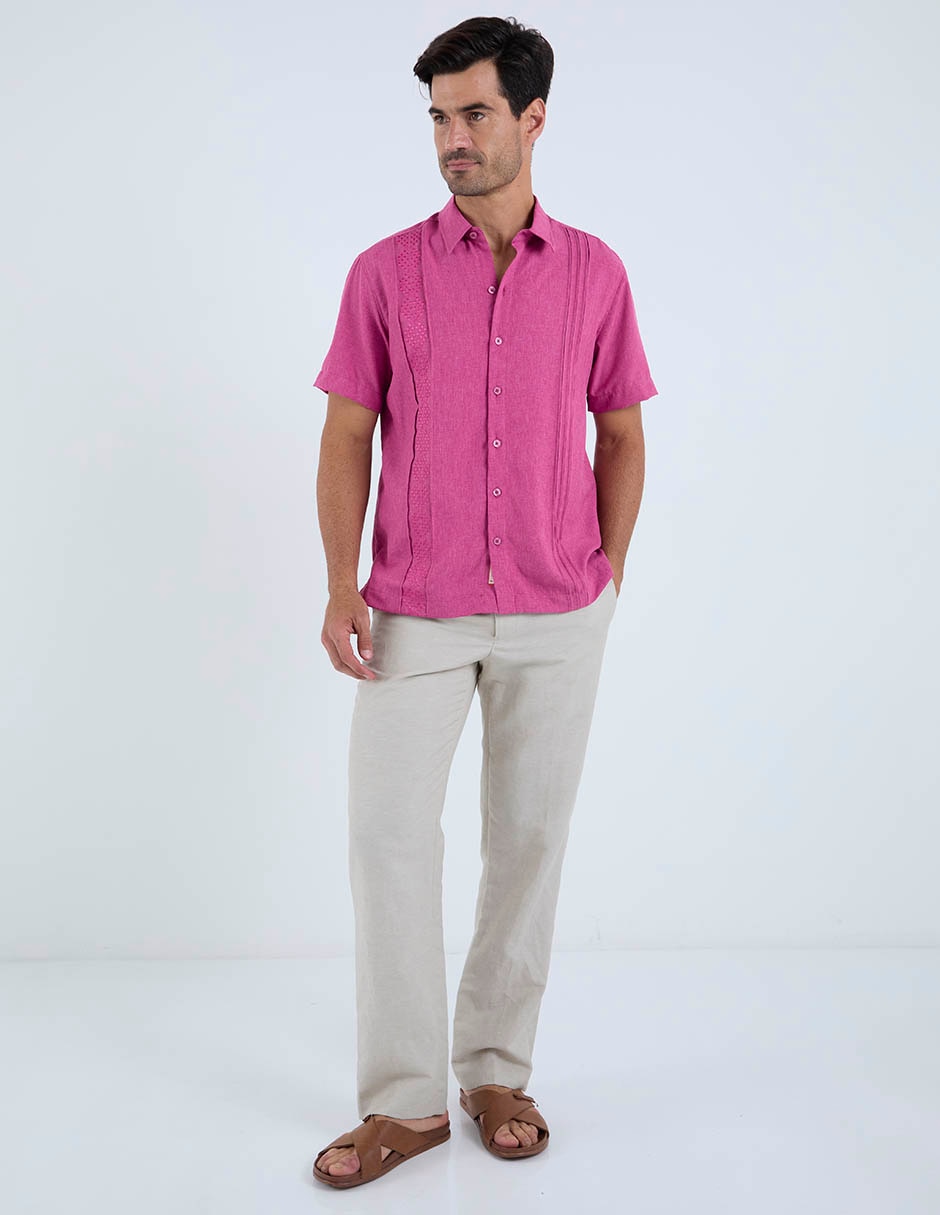 Guayabera 5519c regular polié 3