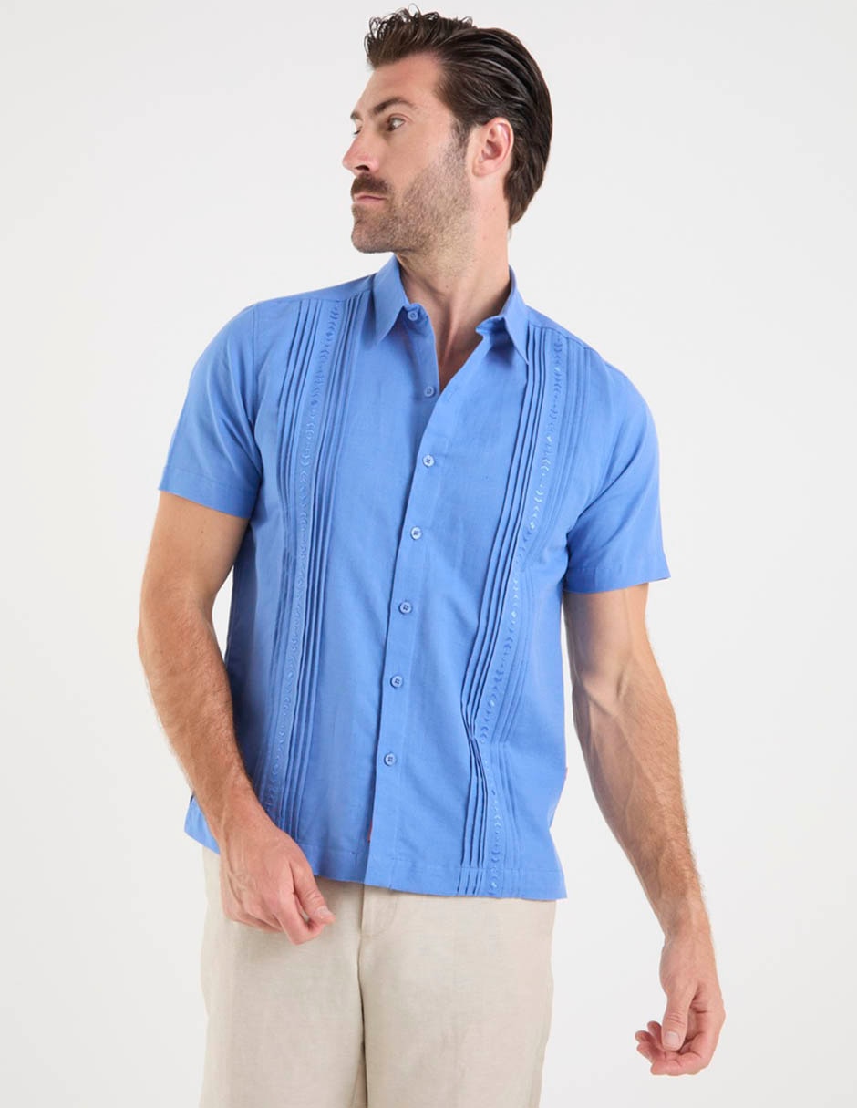 Guayabera manga corta para hombre Guayabera manga corta para hombre