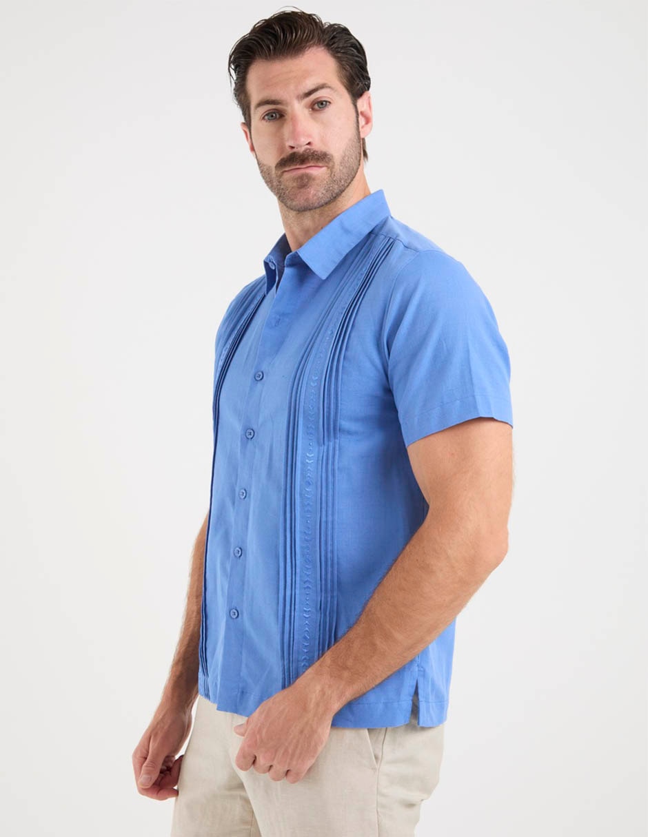 Guayabera manga corta para hombre 2