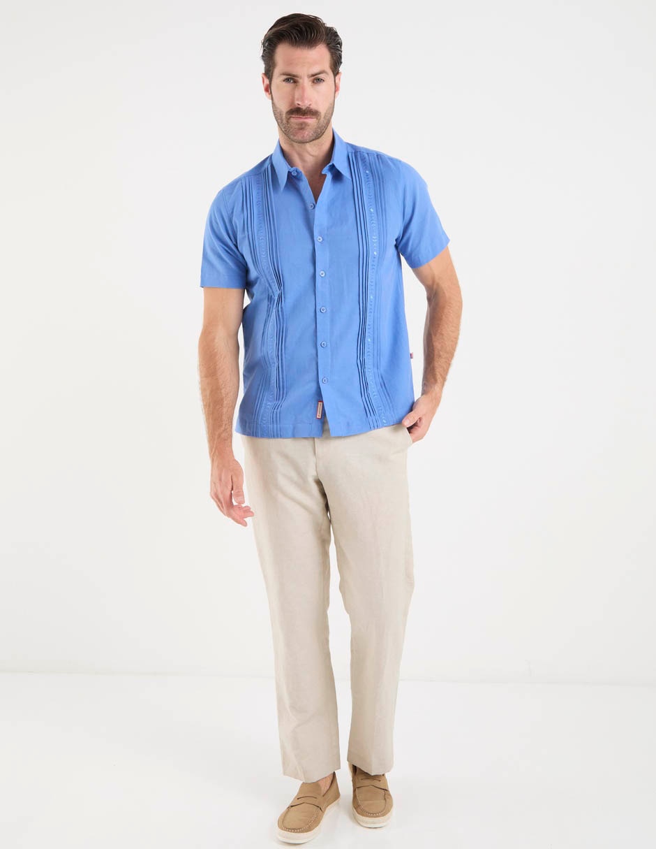 Guayabera manga corta para hombre 3