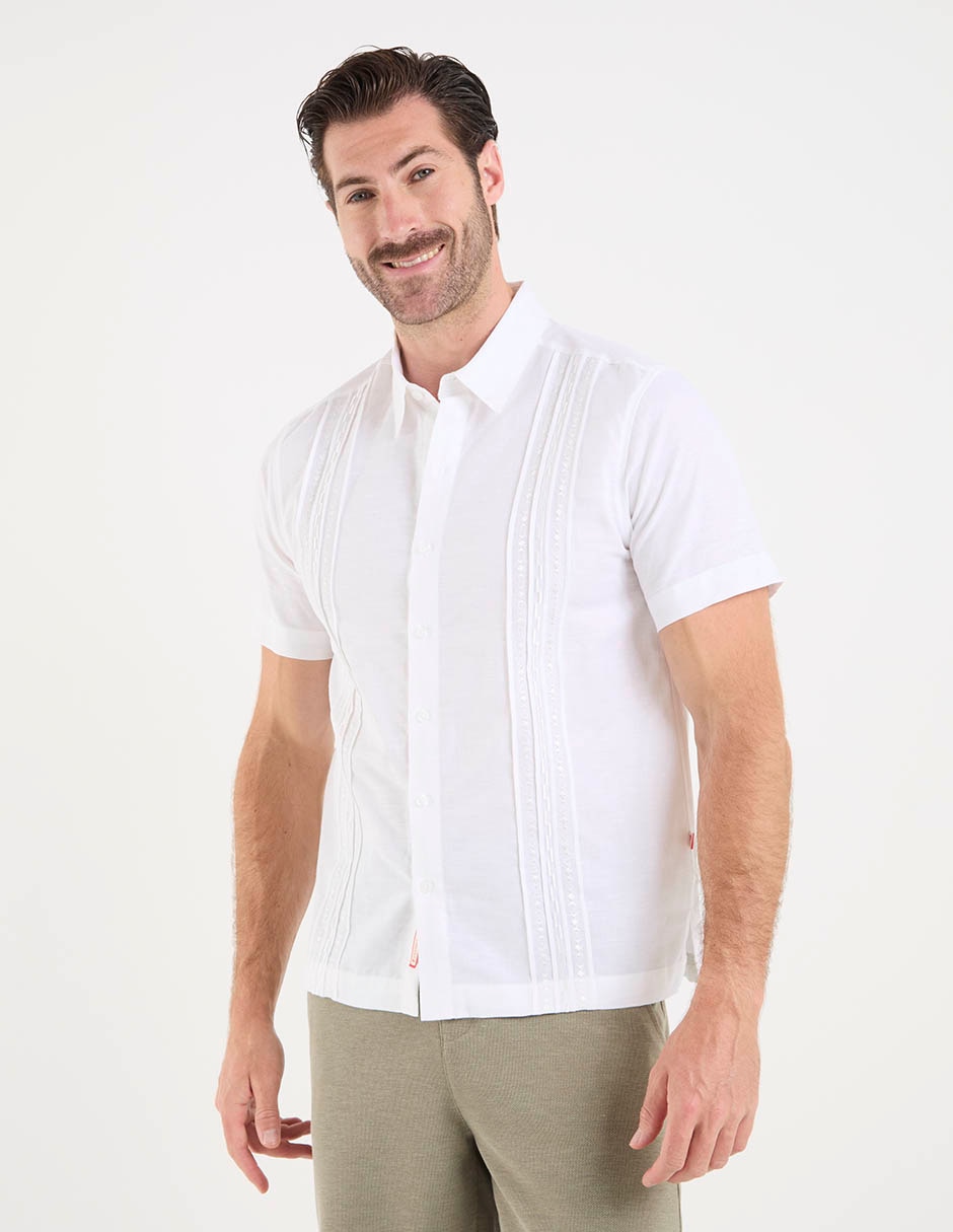 Guayabera manga corta para hombre Guayabera manga corta para hombre