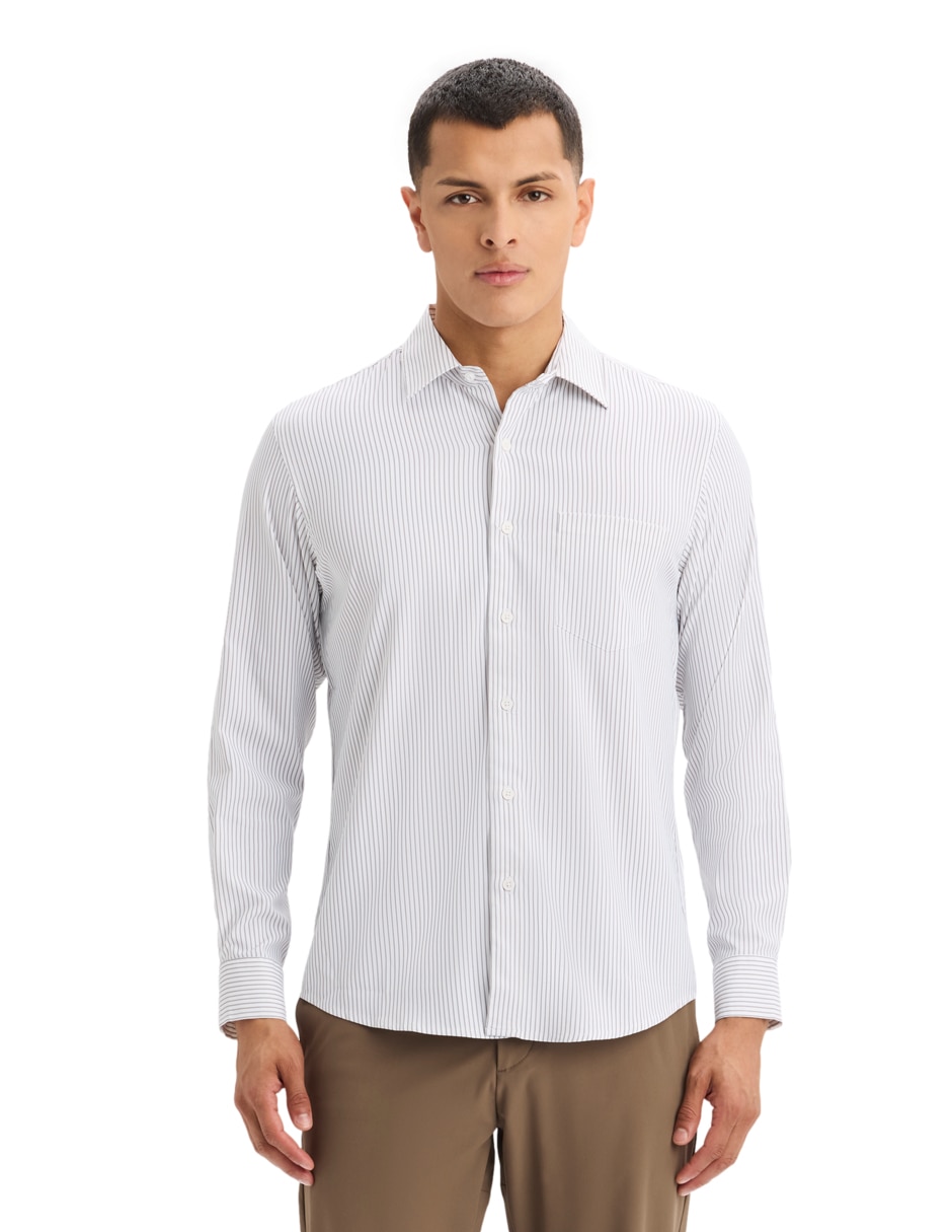 Camisa casual manga larga para hombre Camisa casual manga larga para hombre