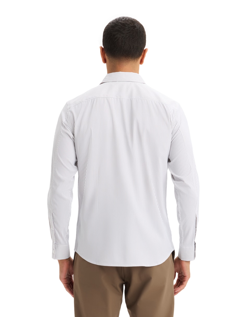 Camisa casual Dockers manga larga para hombre