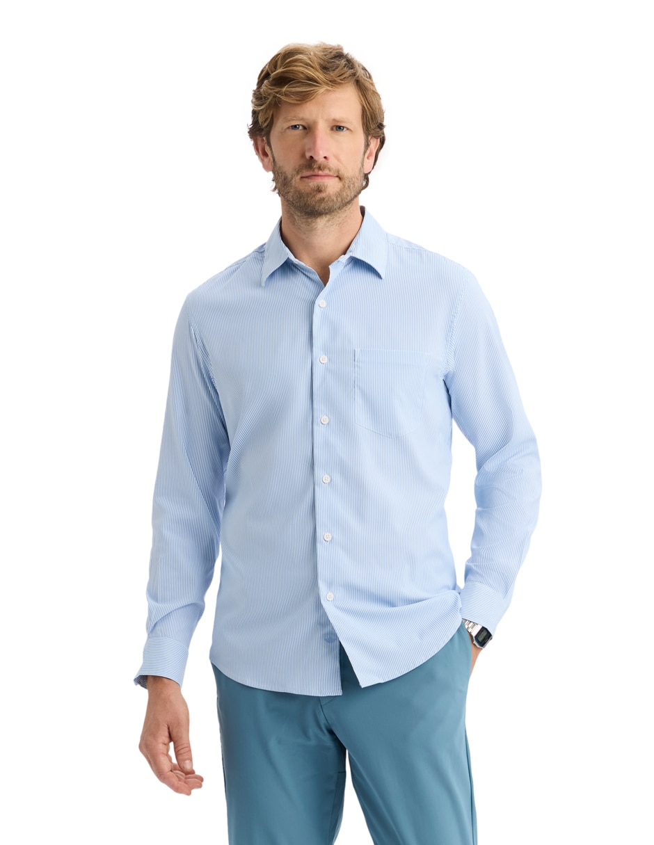 Camisa casual de manga larga para hombre Camisa casual de manga larga para hombre