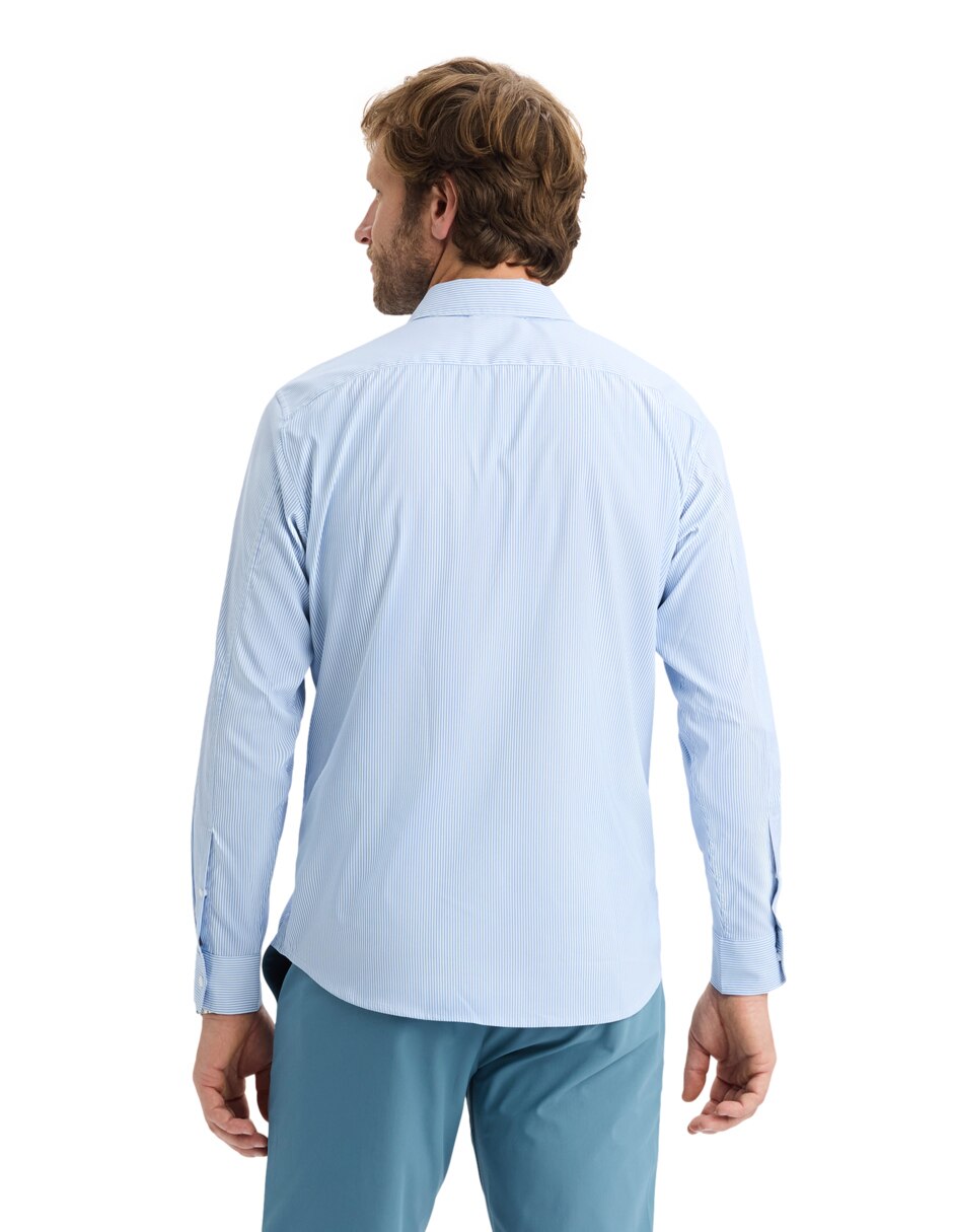 Camisa casual Dockers de manga larga para hombre