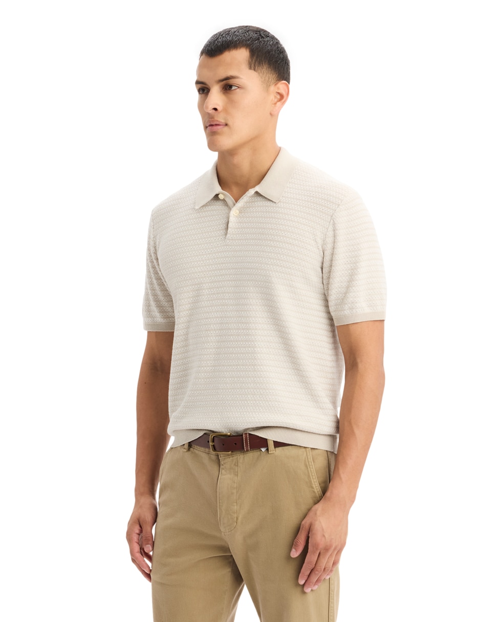 Playera polo a0768-0020 algodón 4
