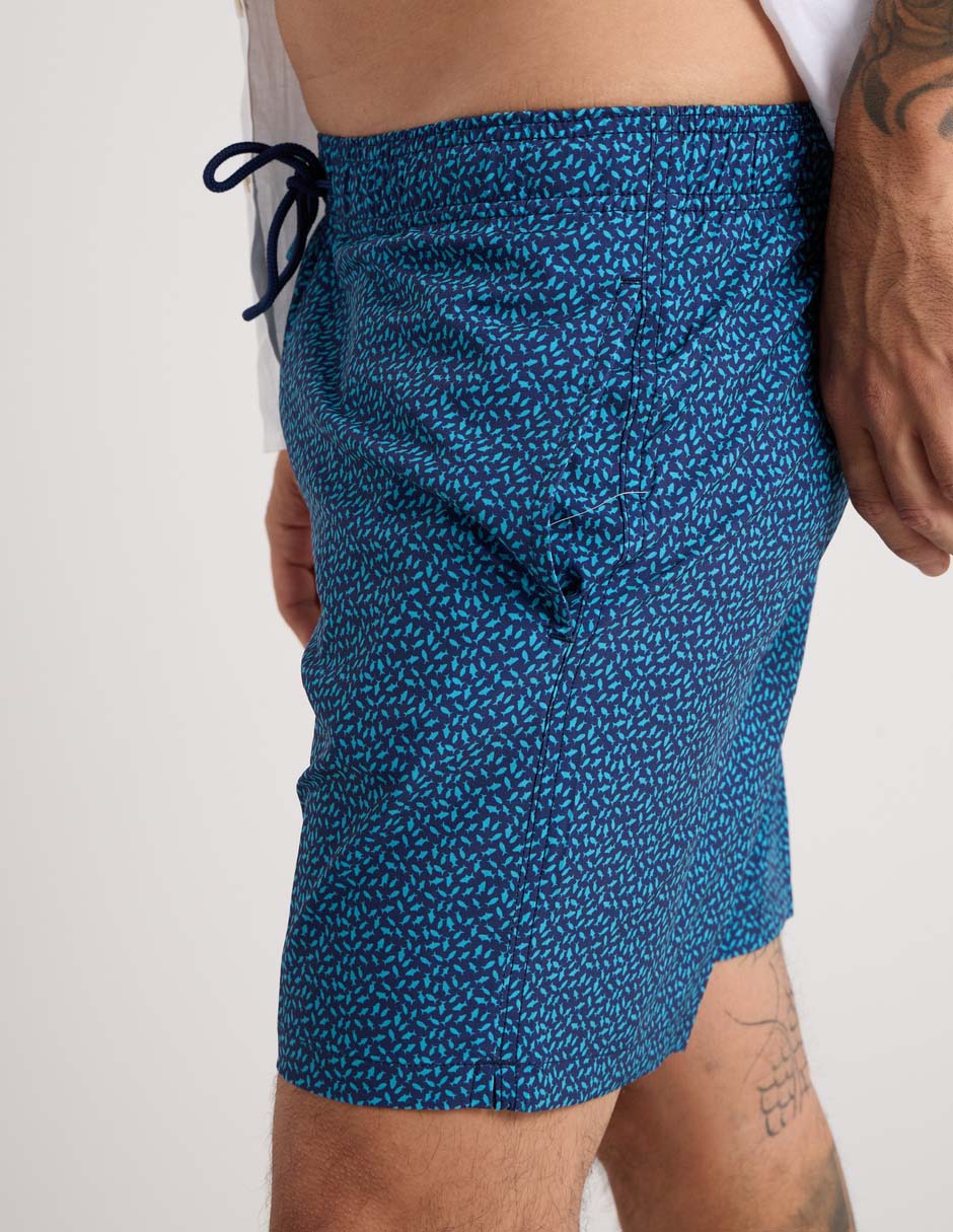 Traje de baño izod con bolsillos para hombre