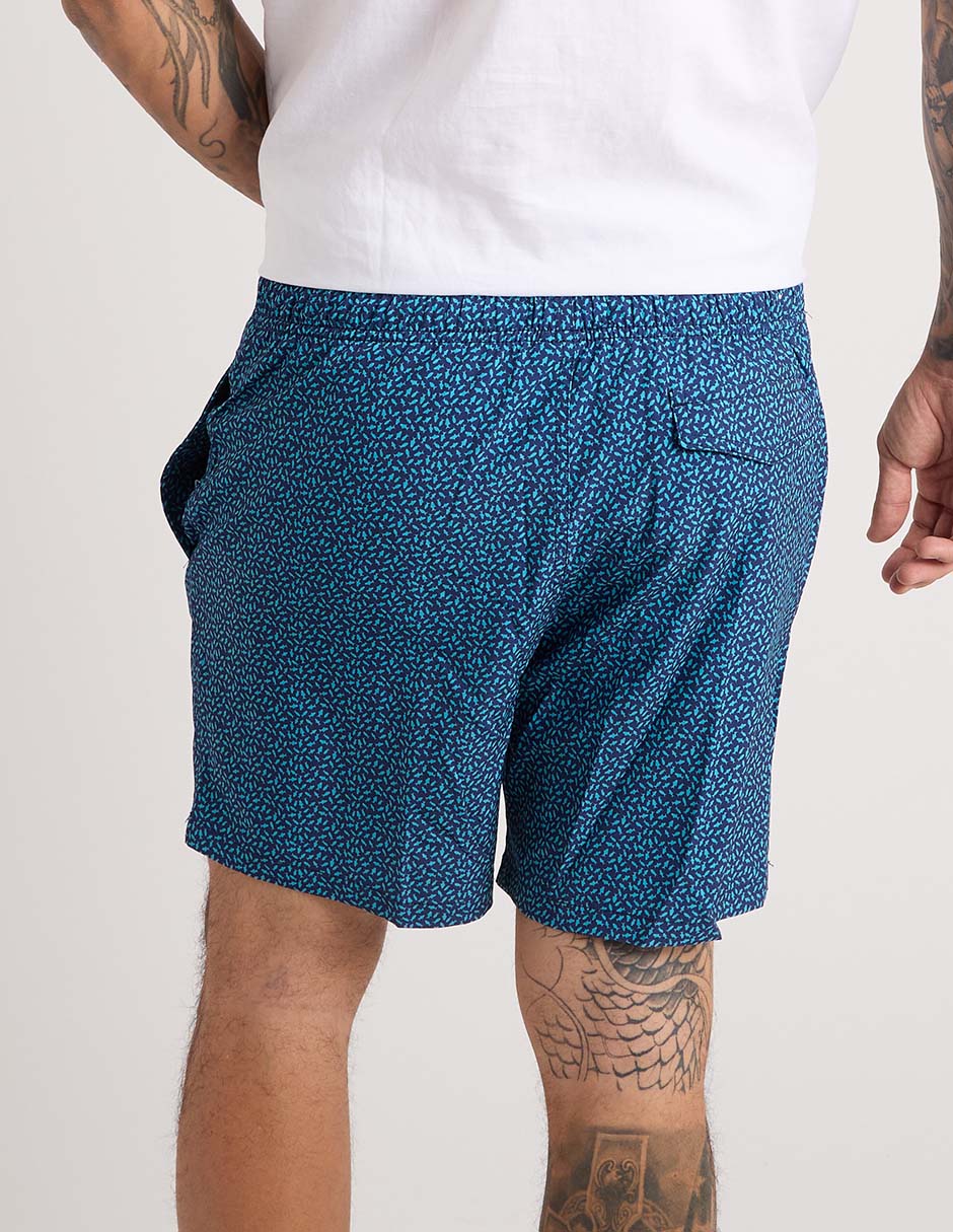Traje de baño izod con bolsillos para hombre