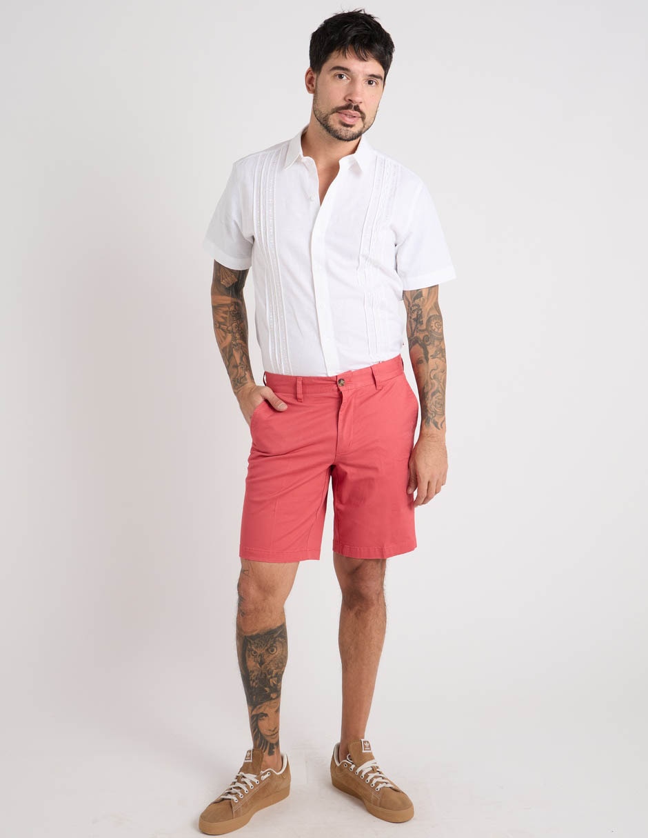Bermuda de algodón para hombre