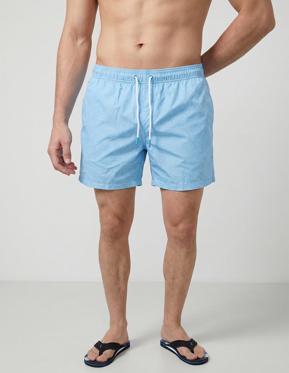 Traje De Baño Izod Calzón De Malla Integrado Para Hombre
