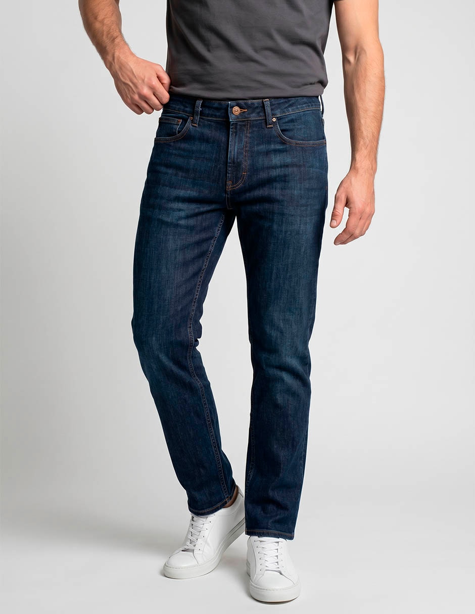 Jeans slim lavado medio para hombre Jeans slim lavado medio para hombre