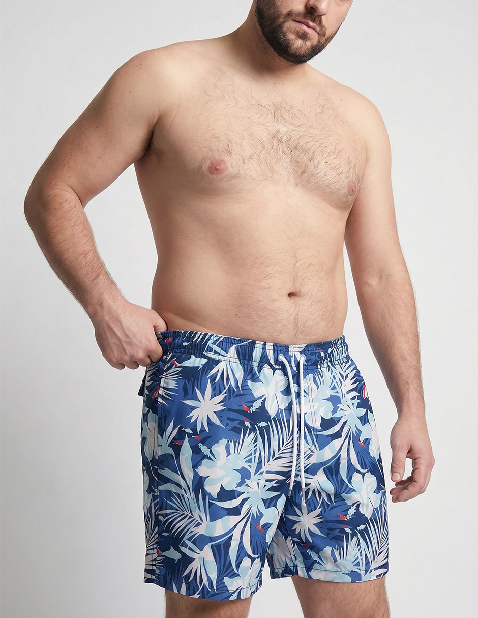 Traje de baño calzón de malla integrado para hombre 3