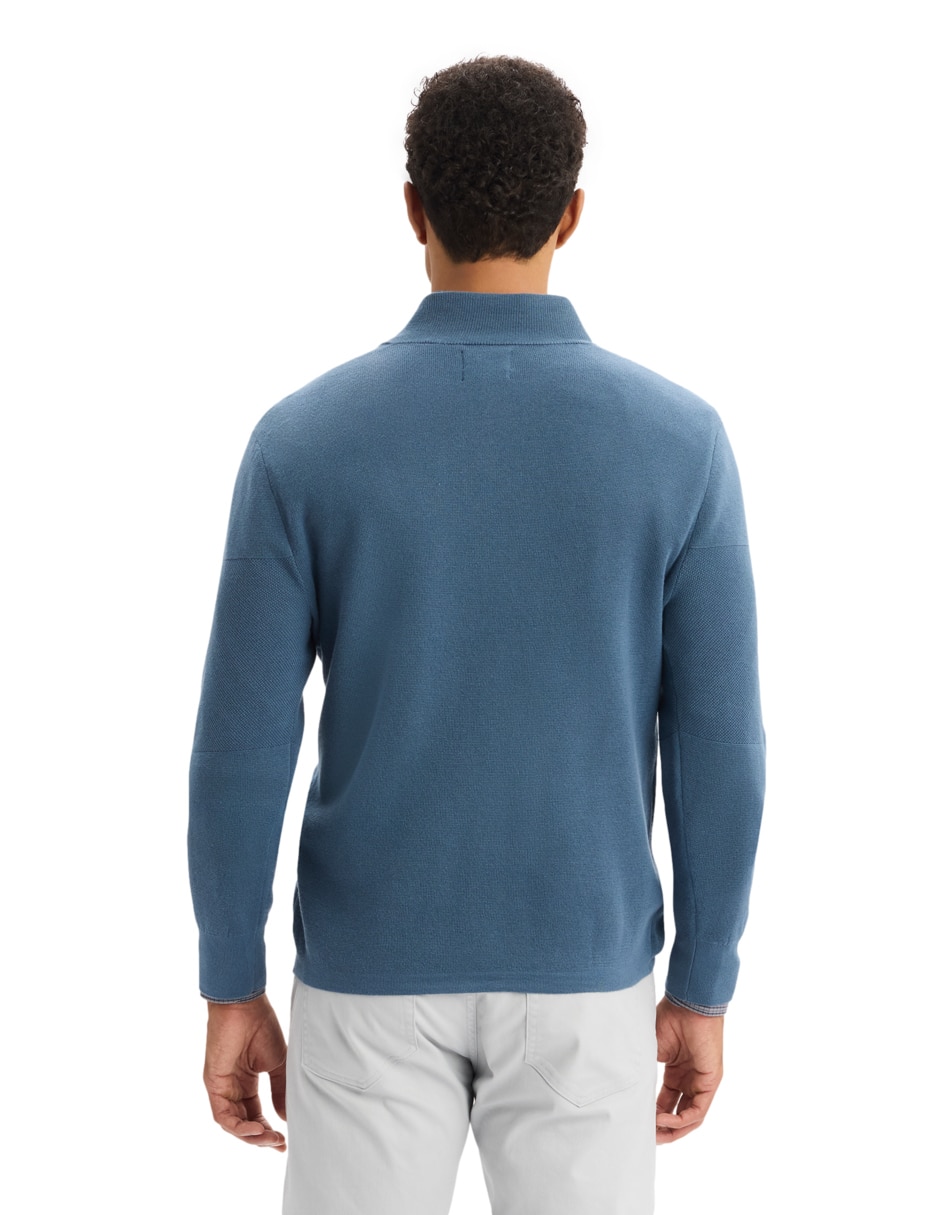 Suéter Dockers cuello con cierre para hombre