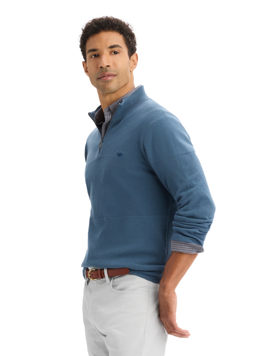 Suéter Dockers cuello con cierre para hombre