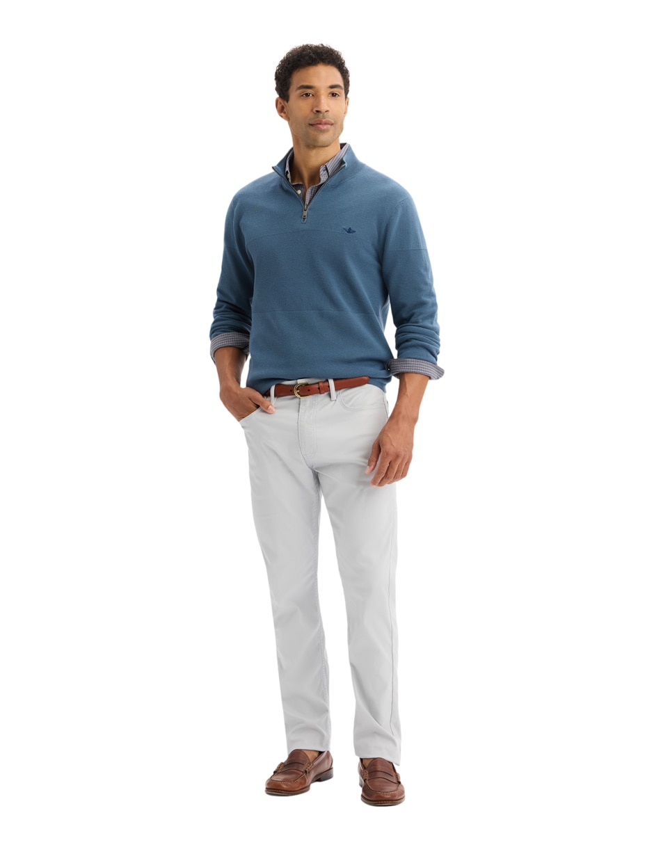 Suéter Dockers cuello con cierre para hombre