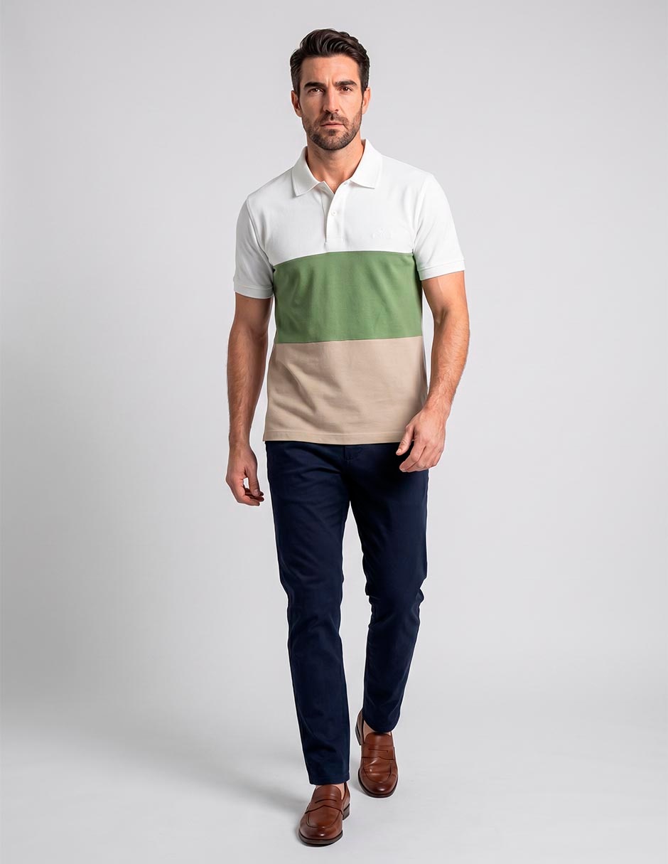 Playera tipo polo para hombre
