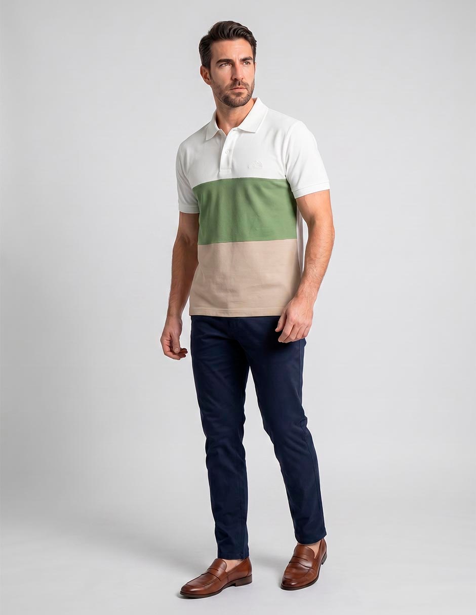 Playera tipo polo polosur para hombre