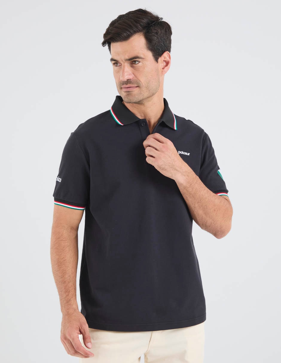 Playera tipo polo para hombre