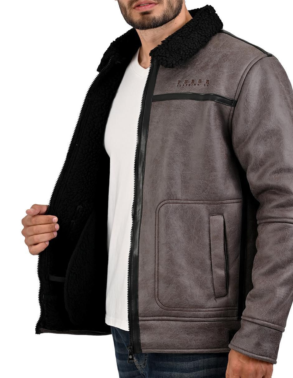 Chamarra casual Furor con bolsillos para hombre