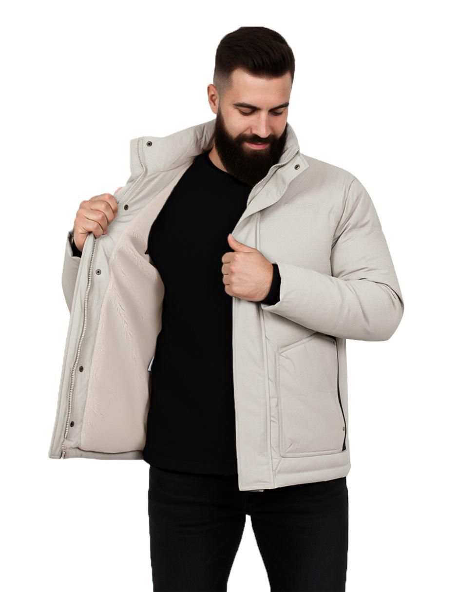 Chamarra casual con bolsillos para hombre