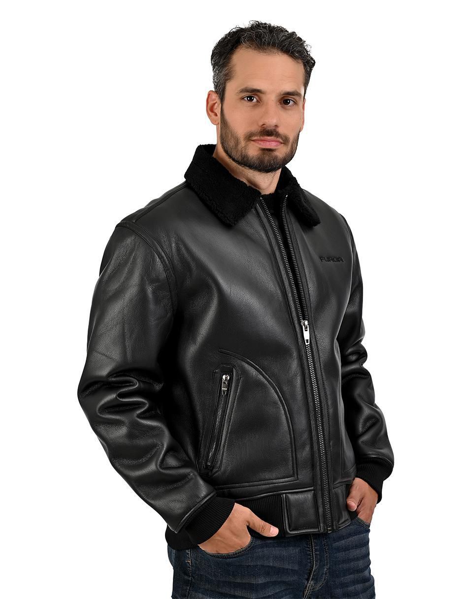 Chamarra casual con bolsillos para hombre 6