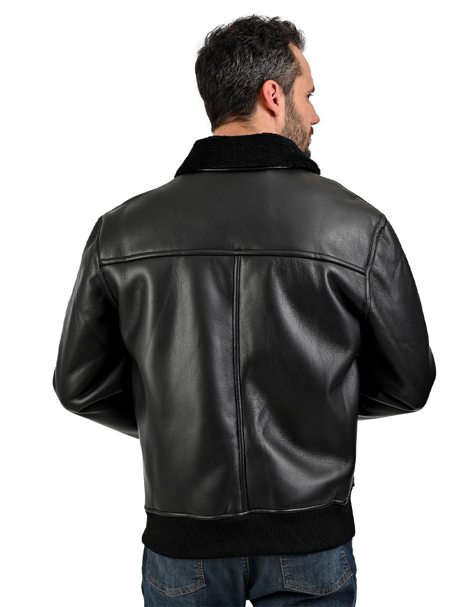 Chamarra casual con bolsillos para hombre