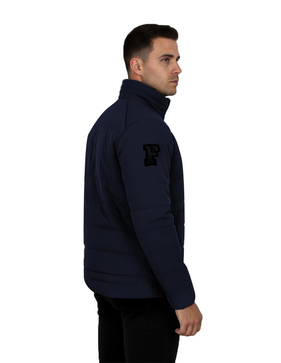 Chamarra casual con bolsillos para hombre