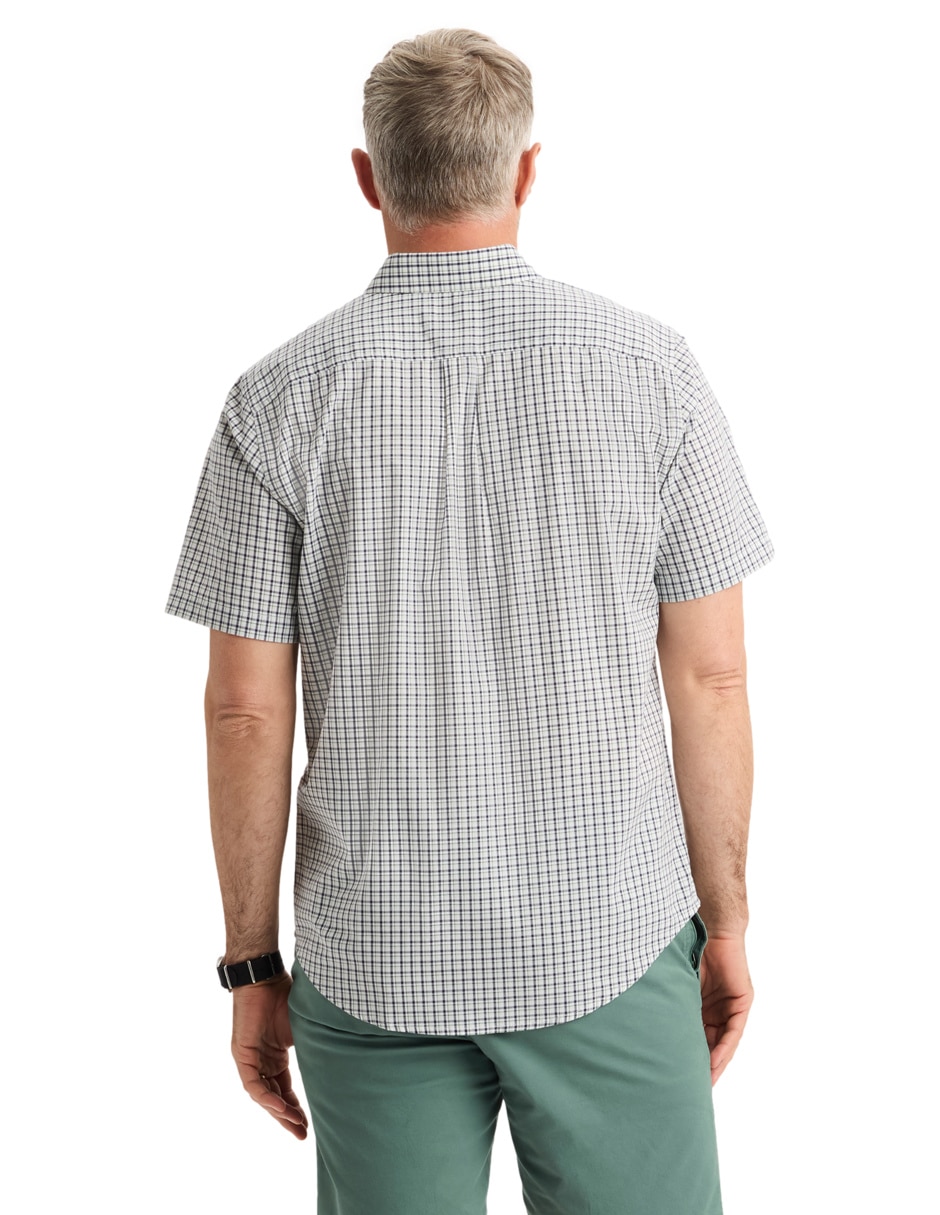 Camisa casual Dockers de algodón manga corta para hombre