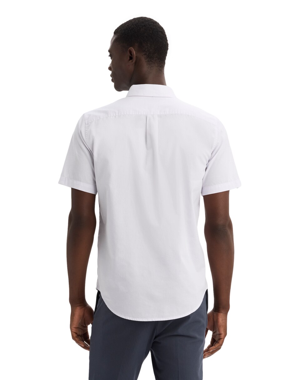 Camisa casual Dockers de algodón manga corta para hombre
