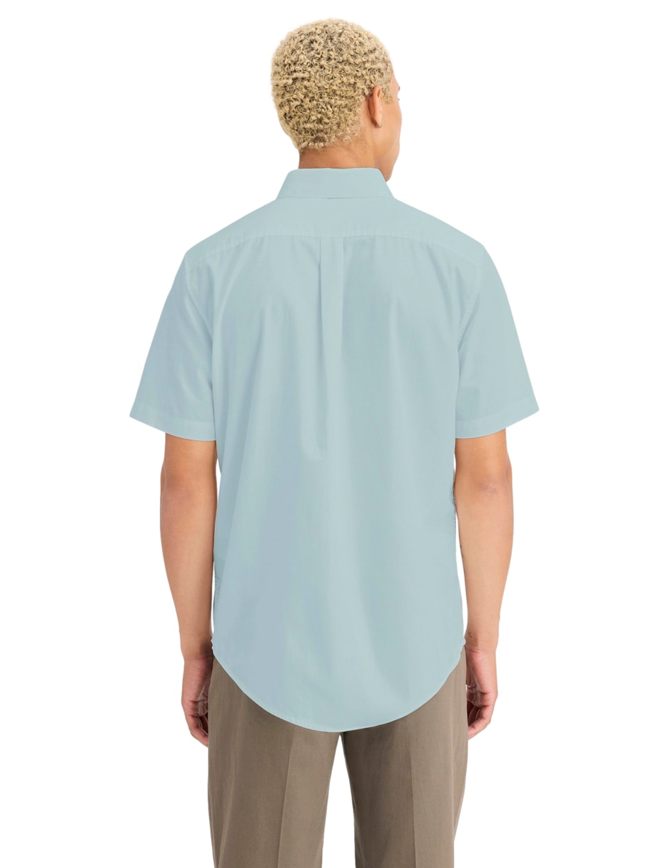 Camisa casual Dockers de algodón manga corta para hombre