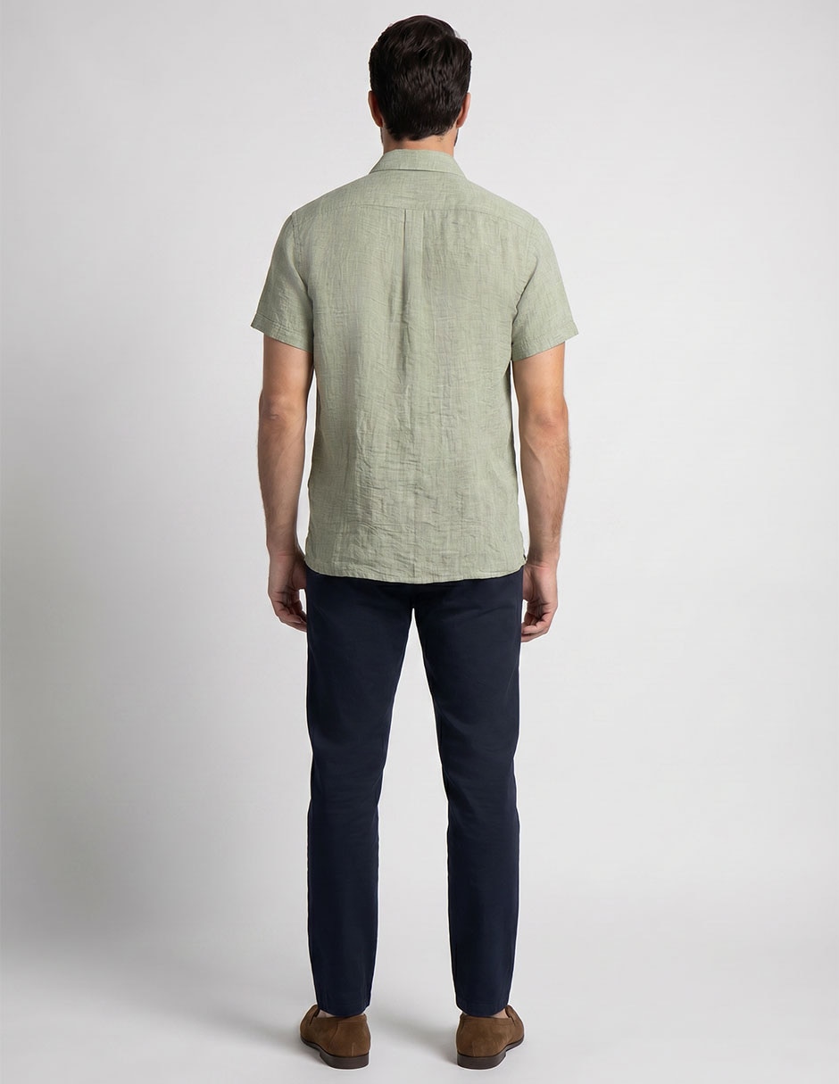 Camisa casual manga corta para hombre 2