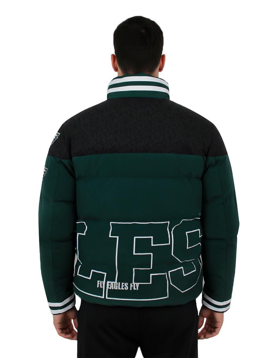 Chamarra acolchada Philadelphia Eagles con bolsillos para hombre 6