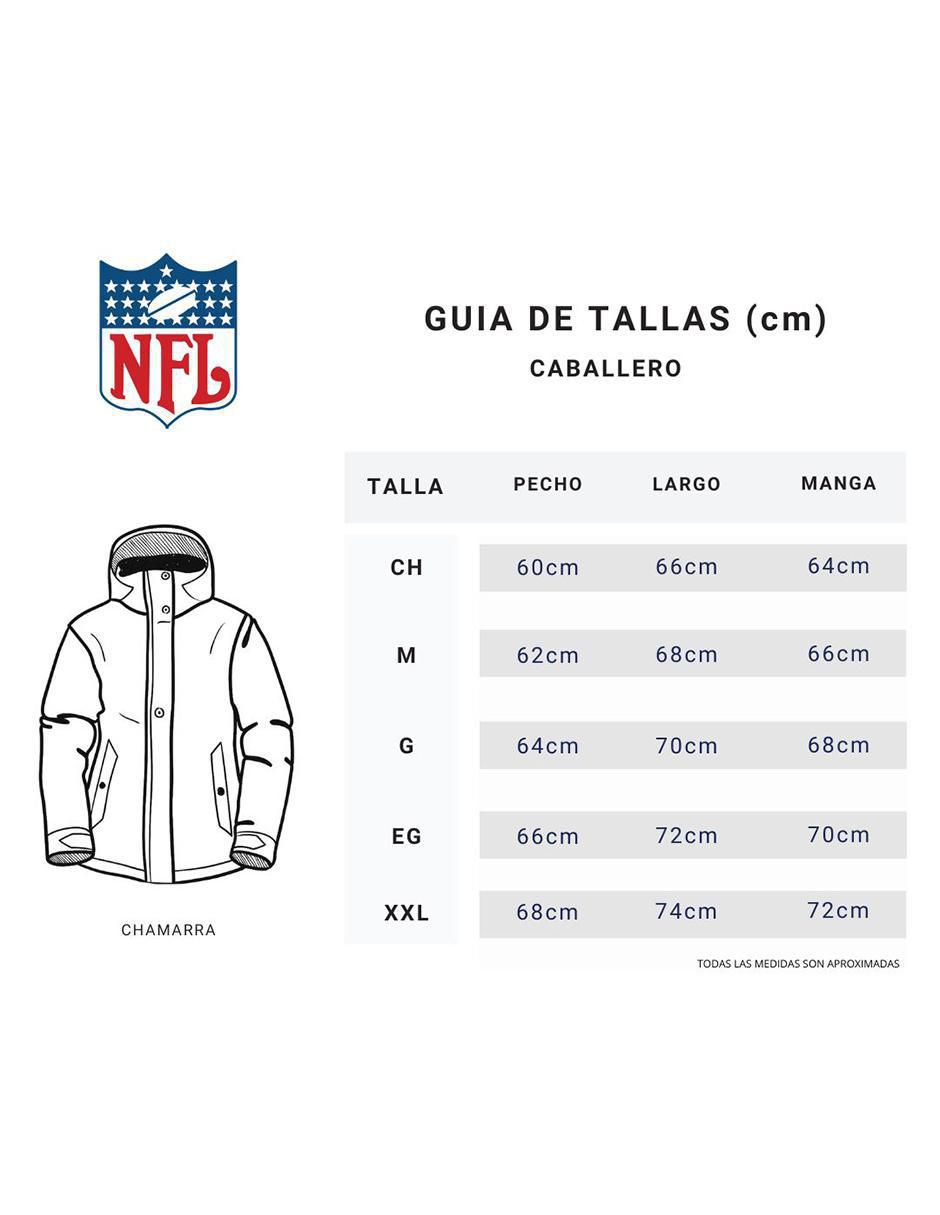 Chamarra acolchada Nfl Dallas Cowboys con bolsillos para hombre