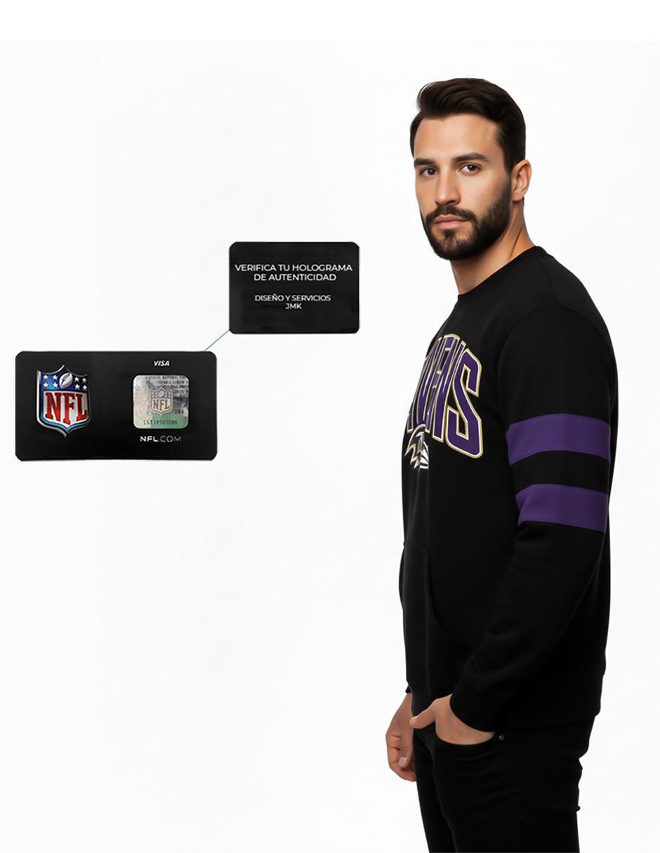 Sudadera Baltimore Ravens para hombre 4