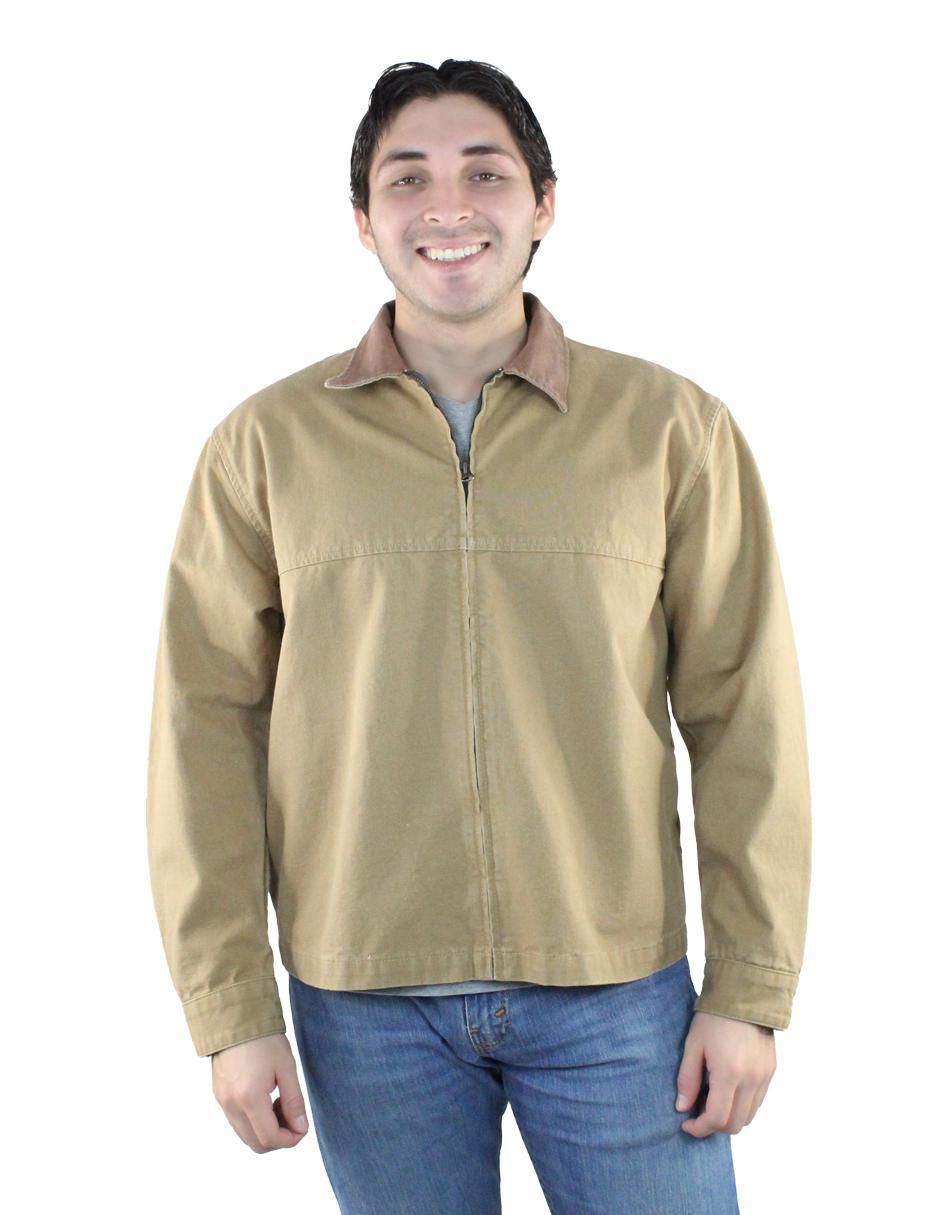 Chamarra casual con bolsillos para hombre