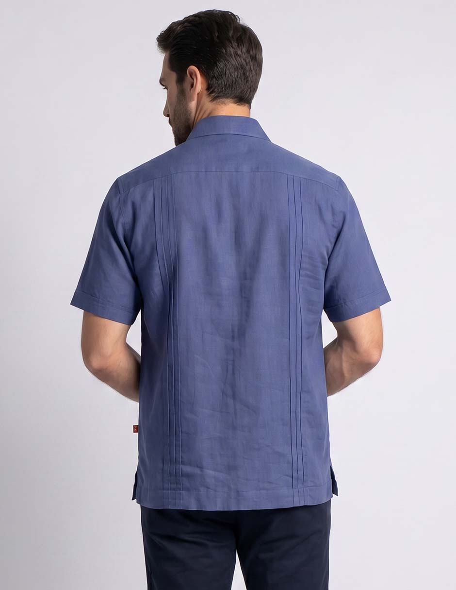 Guayabera manga corta para hombre 3