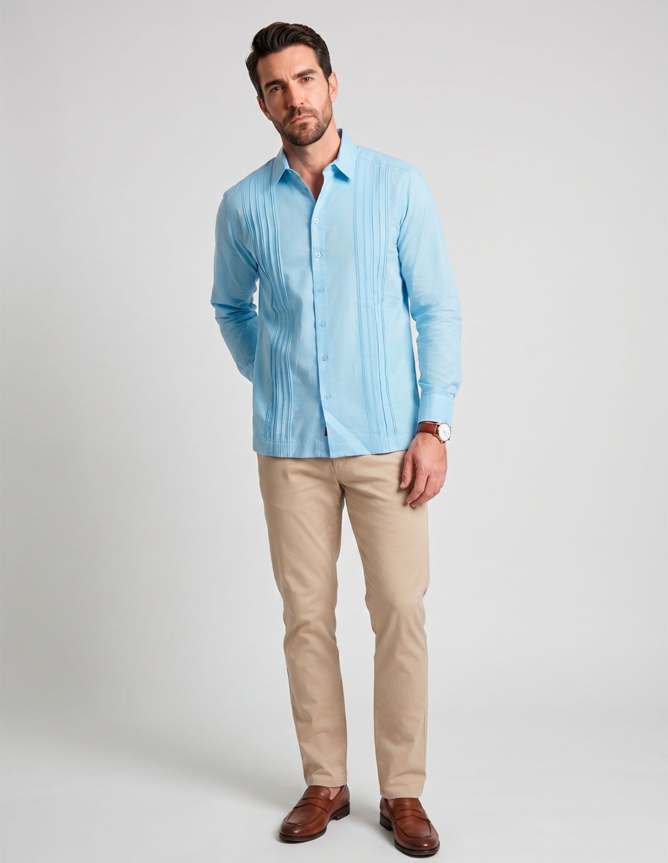 Guayabera Manga Larga Para Guayabera Manga Larga Para