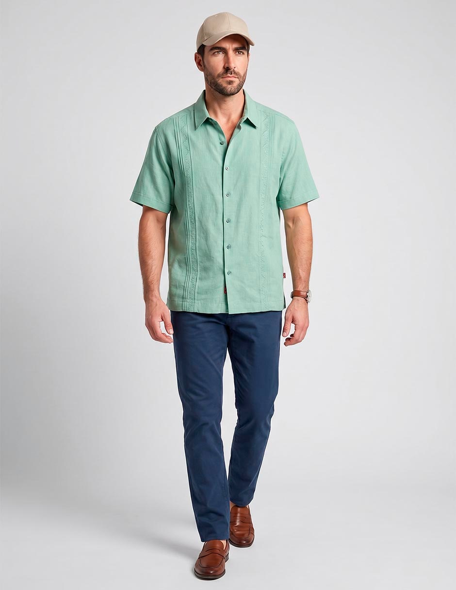Guayabera Manga Corta Para